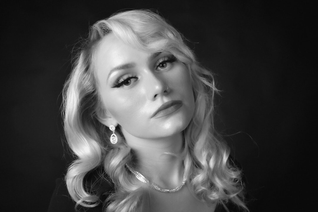 vintage hollywood actress portrait